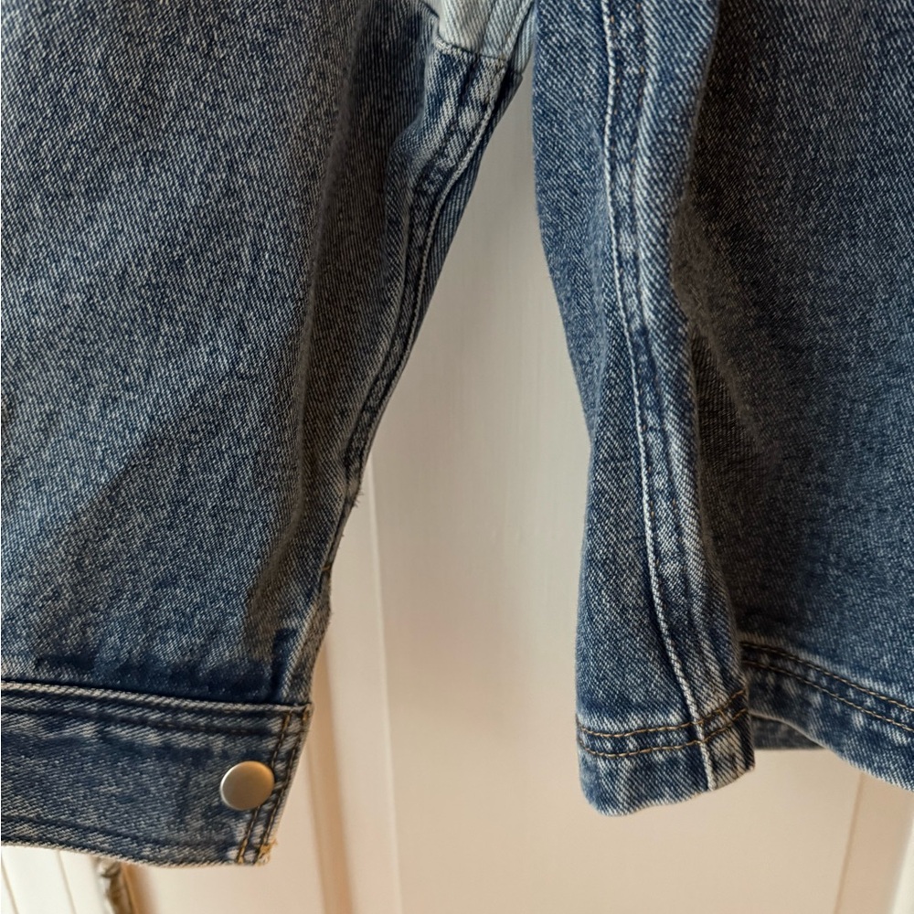 Patchwork Denim Jacket - image 2